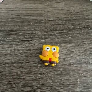 Sponge Bob Themed croc charm/jibbitz